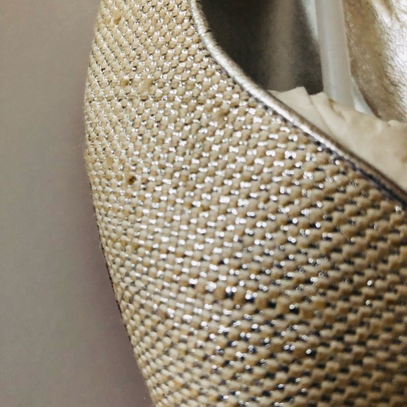 NEW! Ralph Lauren Collection Peep Toe Flats. - Picture 4 of 7